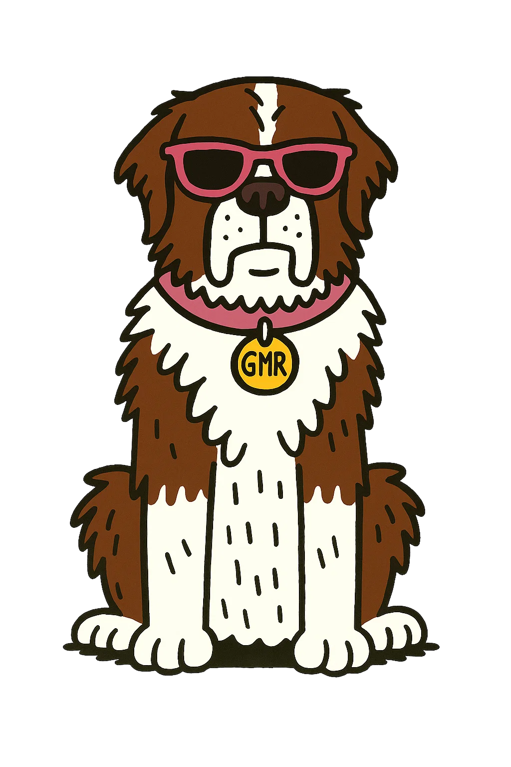 Skai, the Groovy Management Republic mascot